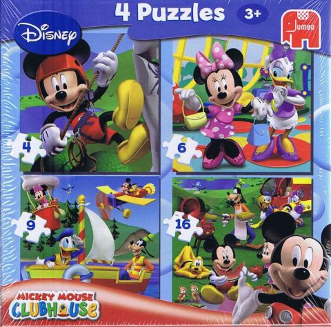 Mickey Mouse Clubhouse, 4 puslespil (1)